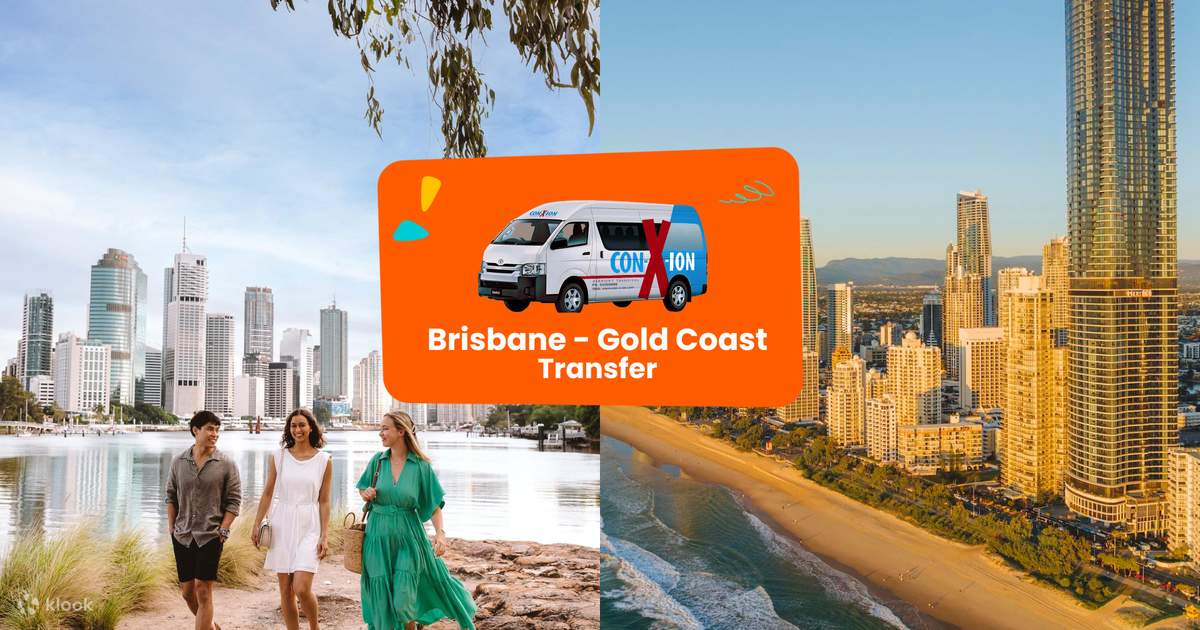 Brisbane Airport Shared Transfer to Gold Coast Klook Singapore